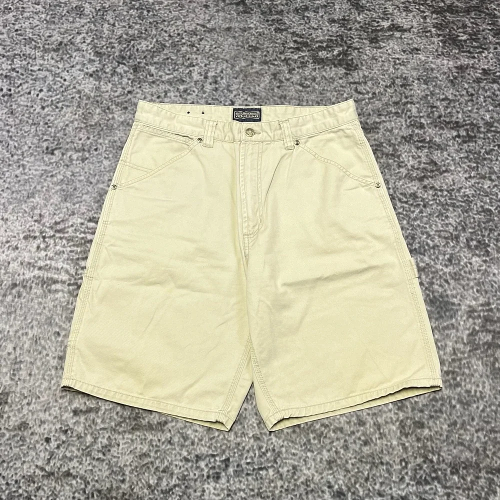 Sonoma Carpenter Shorts Mens 32 Beige Work Outdoor‎ Utility Skater Y2K